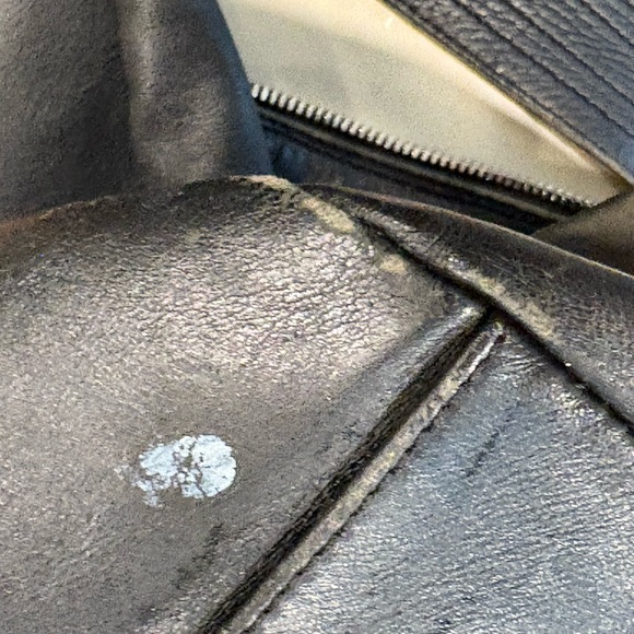 Burberry Black Leather Bag with Silver Accents - Picture 14 of 16